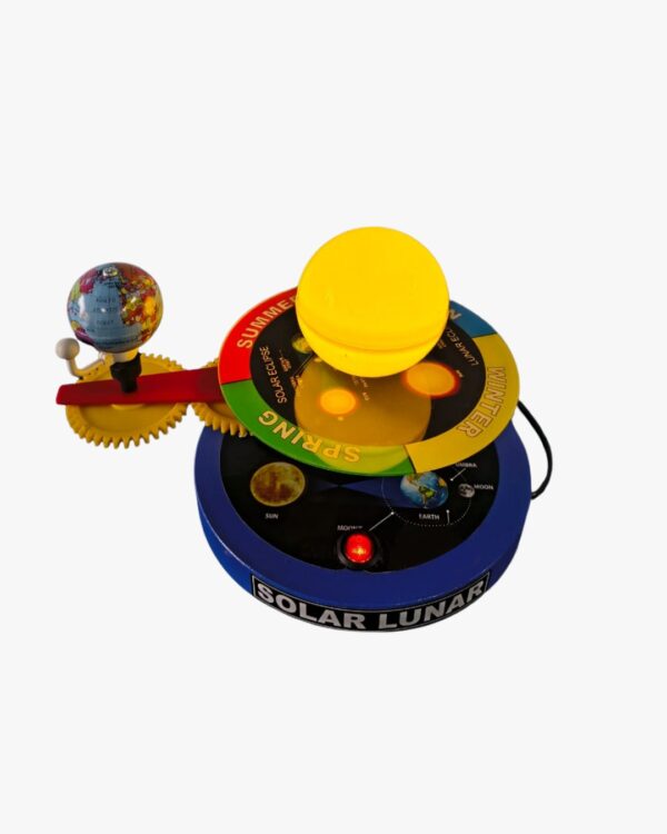 Solar Lunar Eclipse (Working Model, Metal Base)