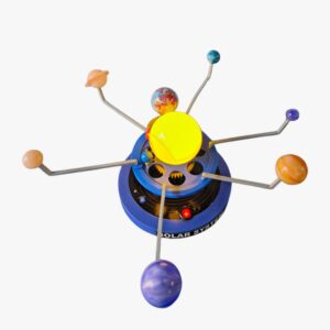 Solar System (Working Model, Metal Base)