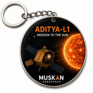 Aditya-L1 Sun Mission Keyring